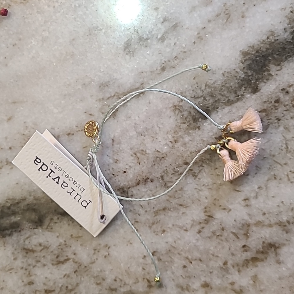 New Pura Vida Tassel Anklet